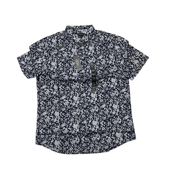Banana Republic Other - BANANA REPUBLIC Men's Slim Fit Cotton Print Shirt Size M